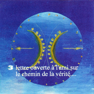 Platon Le Karuna - Lettre Ouverte à l’Ami sur le Chemin de la Vérité (3 CD) - Couverture Editions de la Promesse